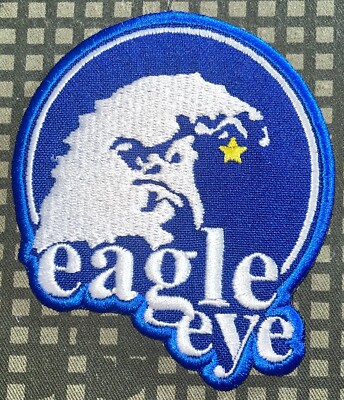 USCG Eagle Eye Patch Hook & Iron-On Repro New A694