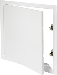 12'' x 12'' Inch White Metal Access Panel with Click Function - Easy Access Door