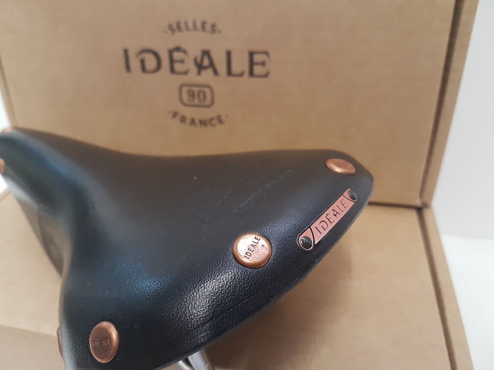 Selle IDEALE TB 90 SPÉCIALE COMPÉTITION RODÉE MAIN Velo 1960