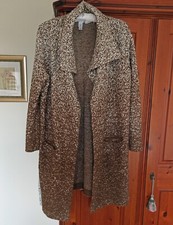 Marla Wynne 3/4 Camel & Cream Jacket- Size: Xl