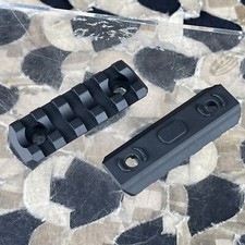 NEW ASG M-Rail Short - 5 Slots 2 Piece Set  19528 