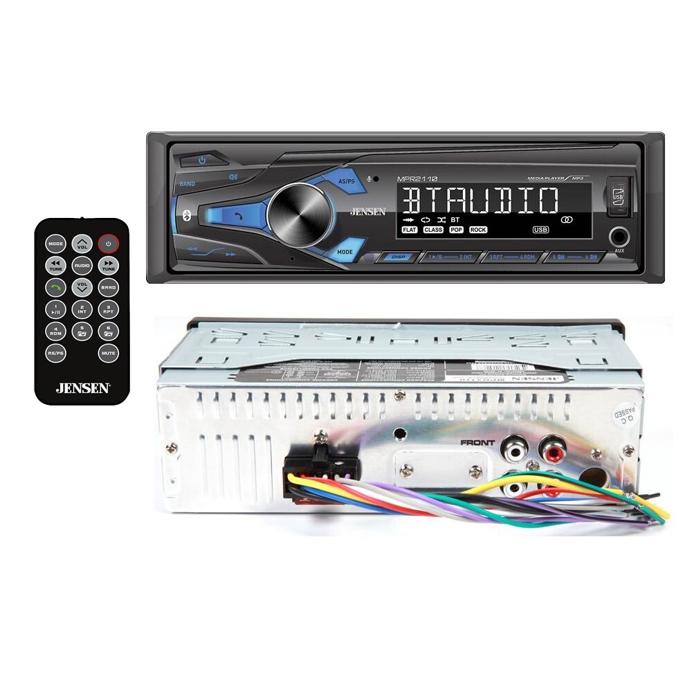 Single Din Bluetooth Car Stereo AM/FM Radio & kit for 20032006 Chevy