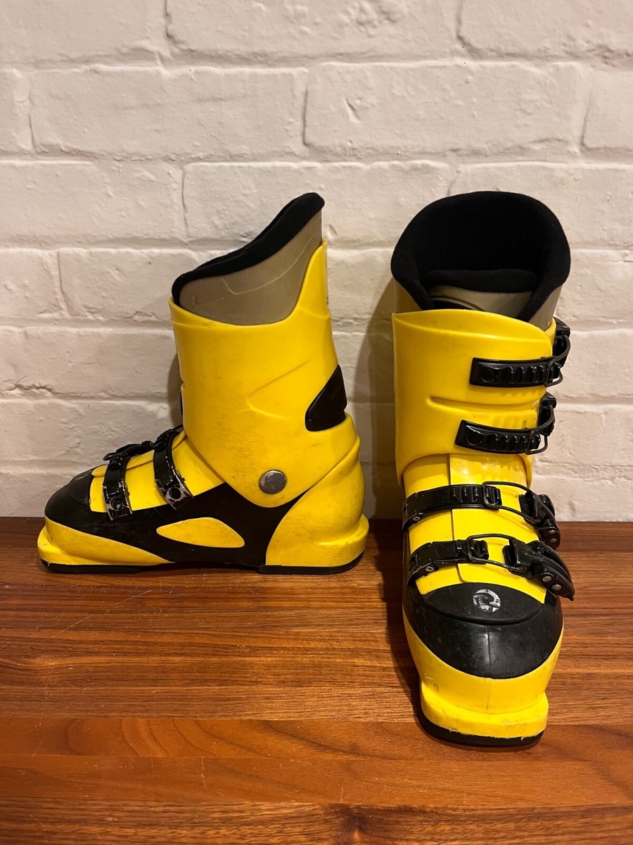 Rossignol Comp J Youth Yellow Ski Boots Size 23.5 | eBay