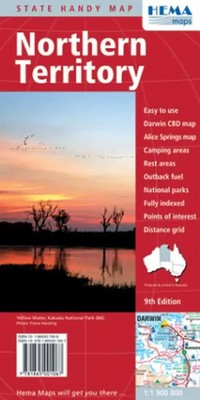 Northern Territory State 1 : 1 900 000 (State Handy Maps)