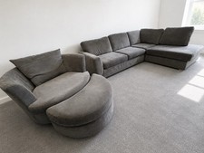 DFS Orka Corner Sofa & Cuddle Chair - London Delivery