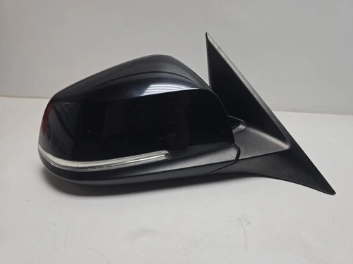 12-18 BMW F30 Sedan RIGHT PASSENGER SIDE REAR VIEW DOOR MIRROR Black 475 OEM