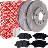 Febi Bremsscheiben Ø269Mm + BelÄGe Vorne FüR Dacia Duster Renault Megane IV