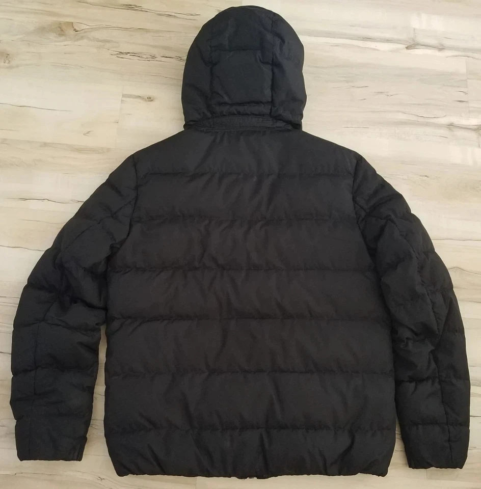 Michael Kors Premium Down Lightweight Hooded Zip up Black Puffer Jacket Size S - Image 4 of 4