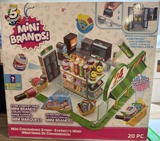 Mini Brands 24 Mini Convenience Store Good Condition