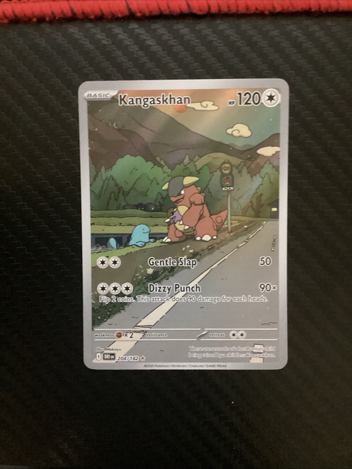 Kangaskhan 204/182 SV10: Destined Rivals Illustration Rare NM