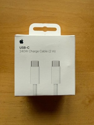 Original Apple USB-C 240W Ladekabel (2m) geflochten - A2794 - Neu geöffnet
