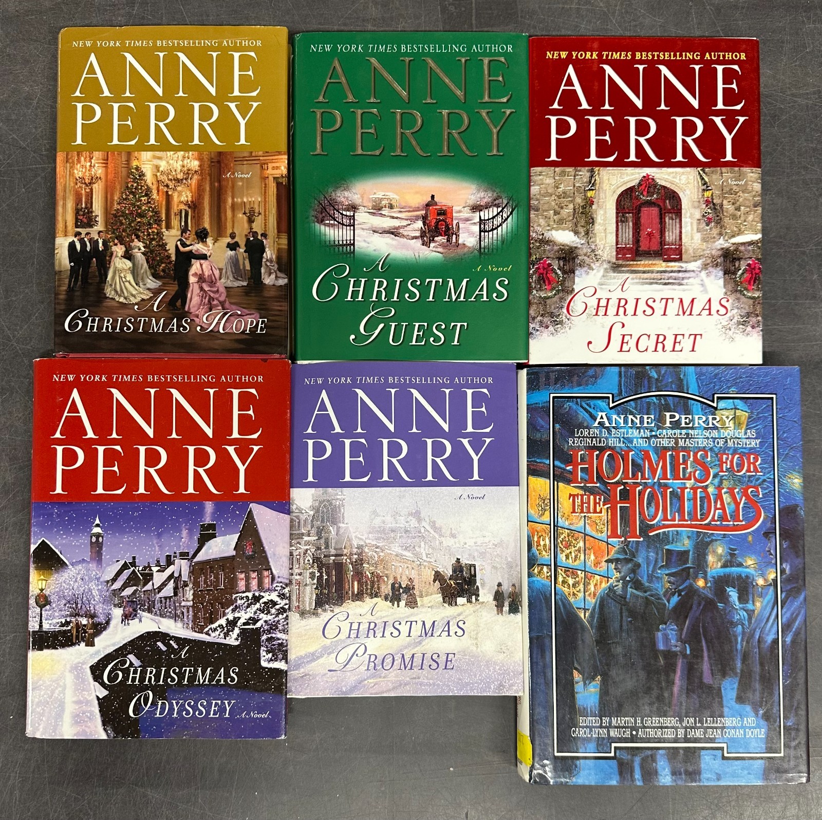 Lot of 6 Anne Perry Christmas Books Hardcover, Great condition | eBay