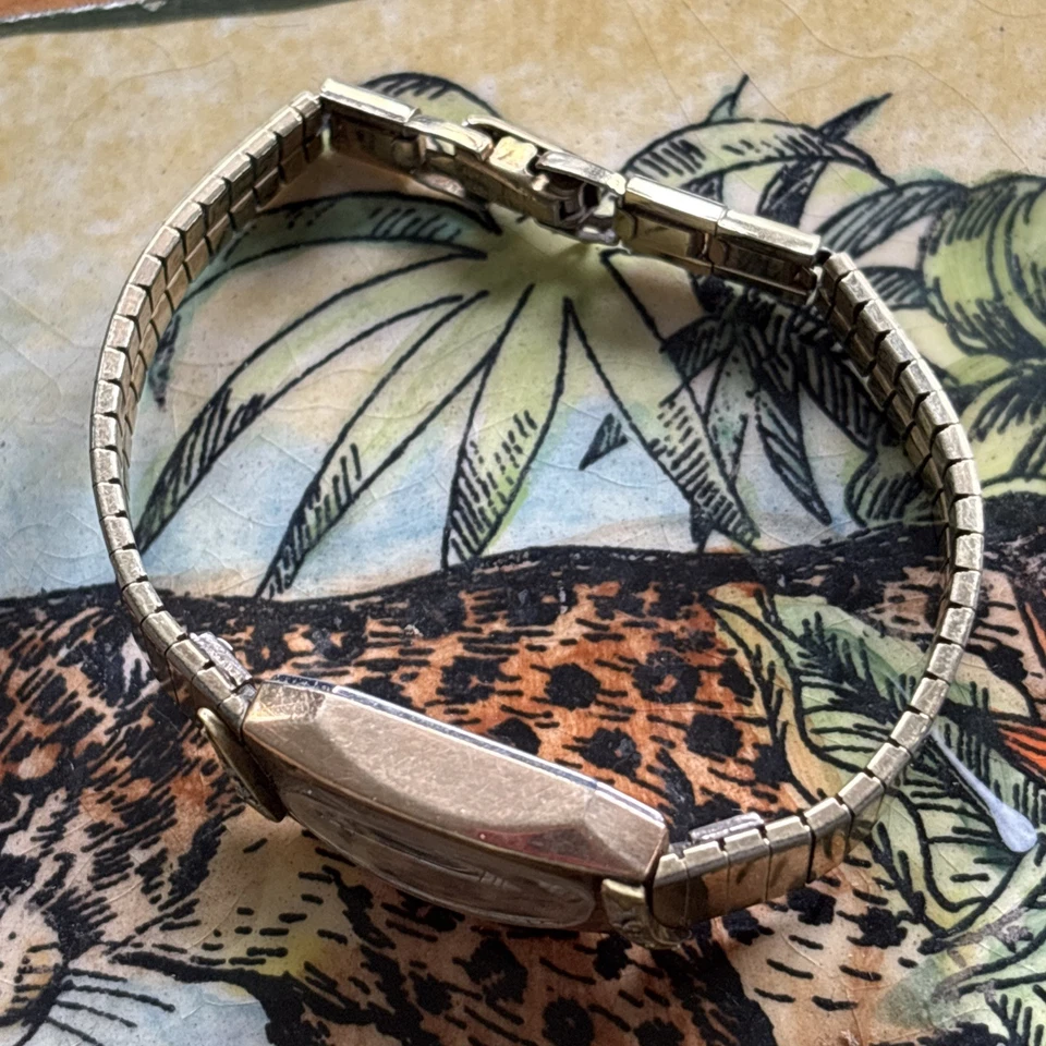 Reloj suizo vintage Hamilton 8396 para mujer, 10 k RGP Foto 3 de 4