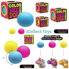 NeeDoh Color Change VIRAL Squishy Nee Doh Fidget Toy x1 RANDOM COLOR