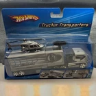 VINTAGE 2004 Hot Wheels TRUCKIN' TRANSPORTERS  GLOBAL SURVEILLANCE W/CHOPPER!