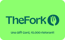 THEFORK GIFT CARD THE FORK BUONO VOUCHER GIFTCARD RISTORANTI COUPON SCONTO CARTA