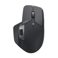 "Rapoo Kabellose Multi-Mode-Maus \"MT760L\", Grauschwarz Bluetooth 4.0/5.0, Kabello"