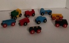 9- Brio TIPPING TRUCK TRAINS and MORE Brio Wooden Trains