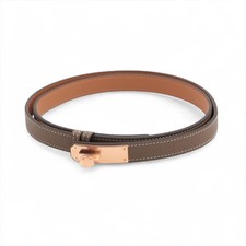 Herm s Kelly18 K: 2025 Belt Veau Epsom Etoupe
