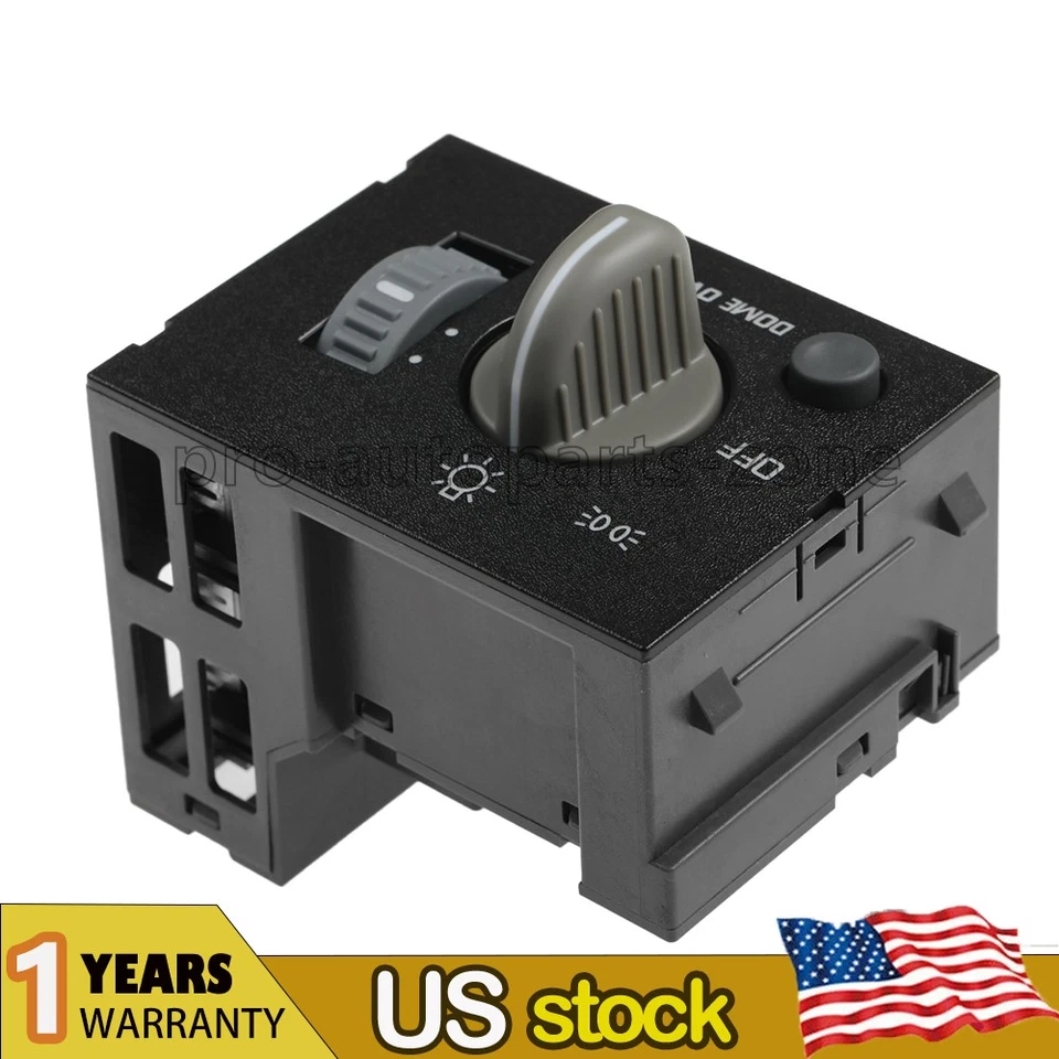 Interruptor de faro 93443101 para Chevy K1500 GMC C1500 C2500 C3500 Foto 2 de 4