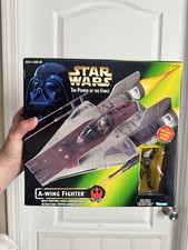 Kenner Star Wars Power of the Force A-Wing Fighter with Exclusive Pilot