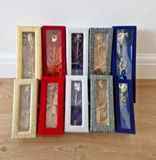 Rose Stem Flower 24k Gold / Pure Silver Plated Anniversary Wedding Gift