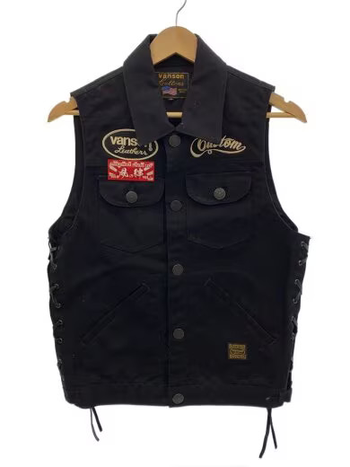 VANSON/Jacket/M/--/BLK/Solid - image 1