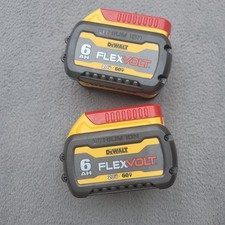 DEWALT DCB606 6Ah 20V/60V MAX FLEXVOLT Lithium-ion Battery 6.0Ah New 2-pack