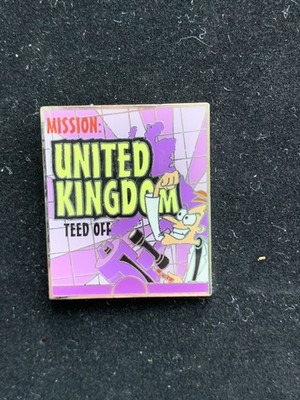 Disney Pins - Dr. Doofenshmirtz in Agent P's - Mission United Kingdom - Teed Off