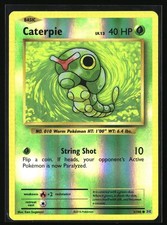 Caterpie 3/108 XY Evolutions Common Reverse Holo Pokemon TCG Card NM