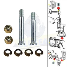 Repair Kit for Toyota Tundra Front Upper & Lower Door Pins Bushings Hinge