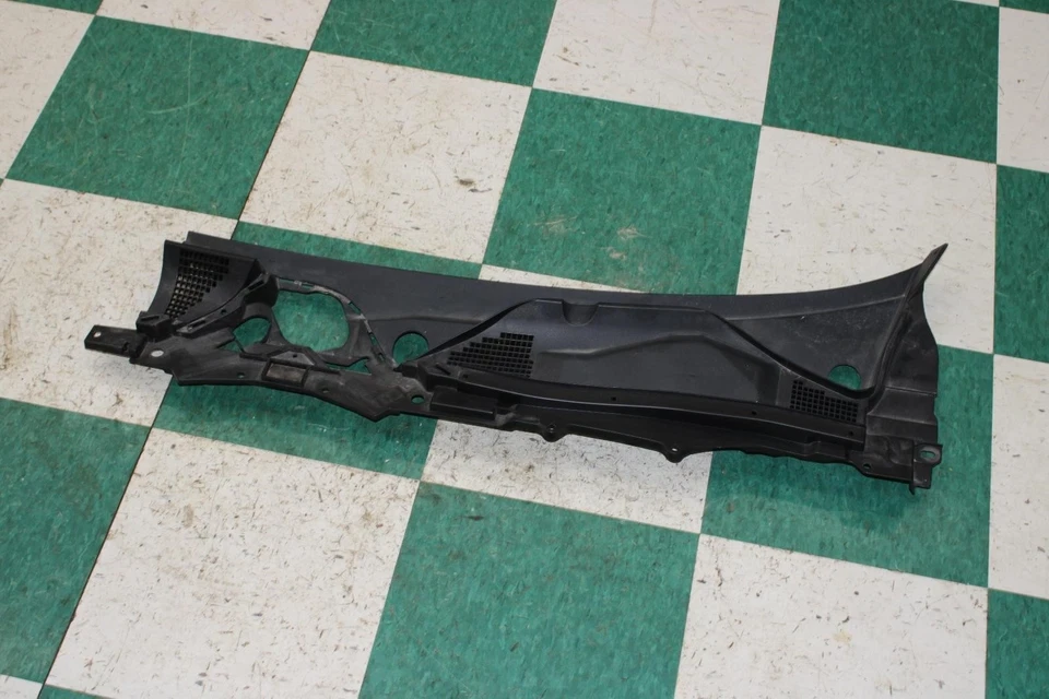 09-20 370z Black Windshield Wind Shield Driver Left LH Wiper Cowl Trim Panel WTY Foto 3 de 4