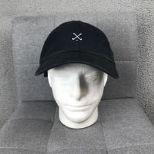 Nike Golf Hat Cap Strap Back Mens One Size Black Heritage86 Dri-FIT Embroidered