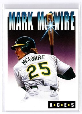 1992-93 Cartwrights Aces #11 Mark McGwire
