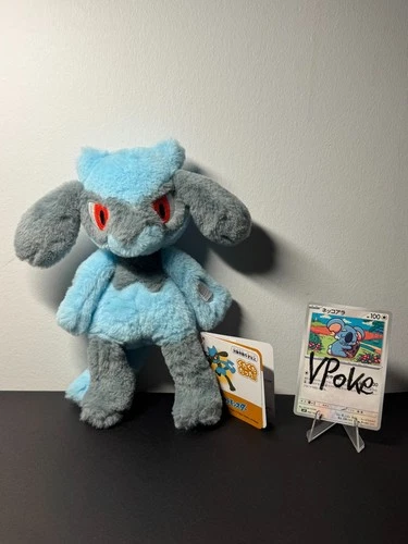 Pokemon Riolu Kutakuta Plush Stuffed Toy Takara Tomy Arts Japan with Tag