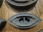 4- Sadirons with 2- Wooden Handles — photo 3