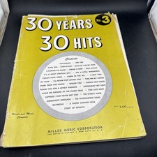30 Years 30 Hits No. 3 Miller Music Corporation Vintage Songbook