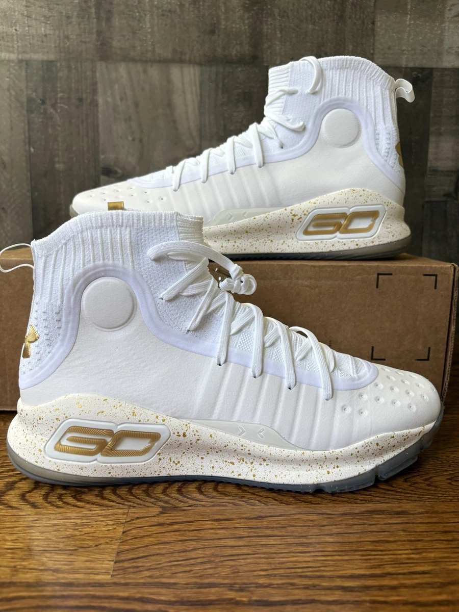 Under Armour Curry 4 Retro 2024 White Gold for sale | eBay