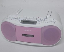 Sony CFD-S70 CD Radio Cassette Recorder Pink Good GP