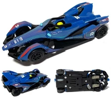 1pc Set-Only Micro Scalextric 9V HO Slot Car Nissan ABB FIA Formula E Race Car B