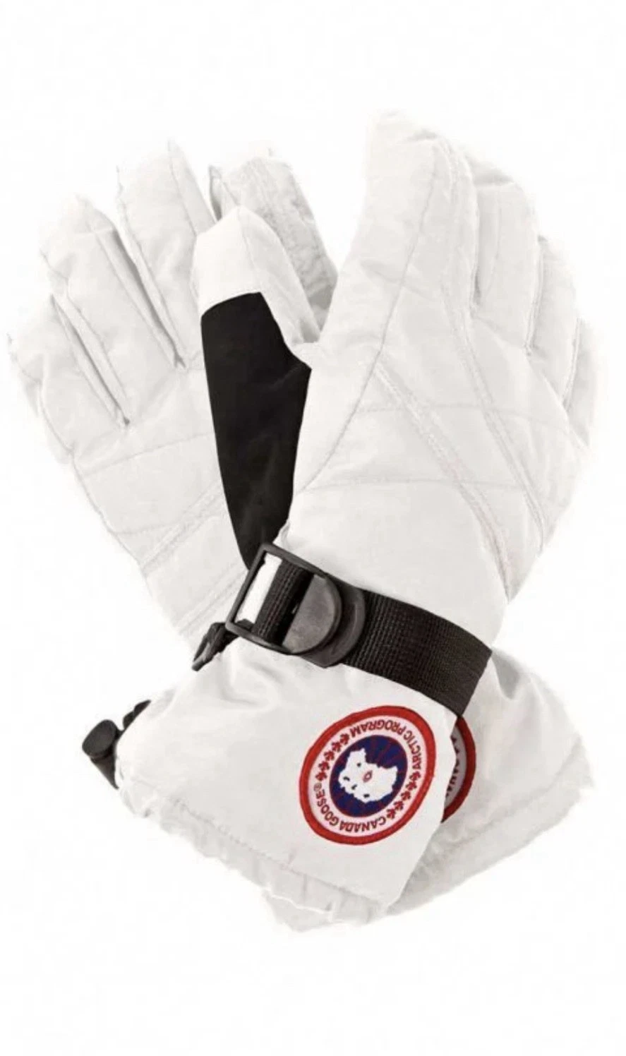 Canada Goose *VERY RARE* Arctic White 525 Duck Down Finger Gloves Size Medium