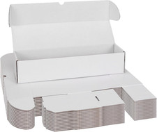 Trading Card Storage Box 25 Pack 700 Count 20Pt with Dividers, 14.2X3.8X2.9 Inch
