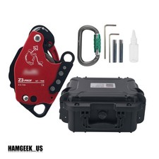 Z3-PROF Red Ascent Descent Device Ascender with Tool Box for 30kg-200kg Load
