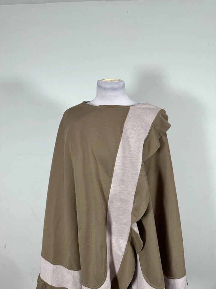 Poncho multicolor para mujer The Look Randolph Duke talla 2X Foto 2 de 4