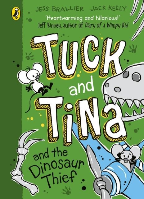 Tuck and Tina and the Dinosaur Thief by Jess Brallier Paperback