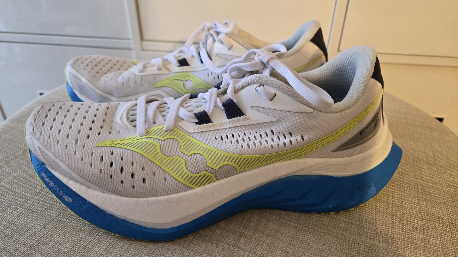 Saucony Endorphin Speed 4 Shoes Womens Size 9 Gray Sneakers Running Athletic thumbnail 2