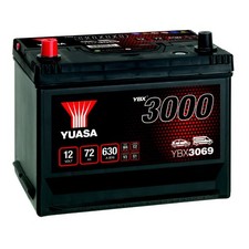 YUASA Car Battery 12V 72Ah 630A B5 T1 Starter SMF Fits Bentley Azure 6.8