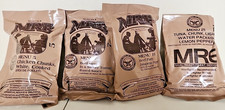Lot of 4 - Military MRE Individual Menu Single 2026 Inspection Date see descrip