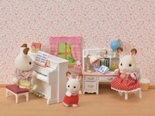 Calico Critters CC1746 PIANO  DESK SET New in Box