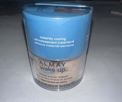 Almay Wake Up Hydrating Mineral Makeup Powder Naked #030 Brush Sealed Rare .35oz